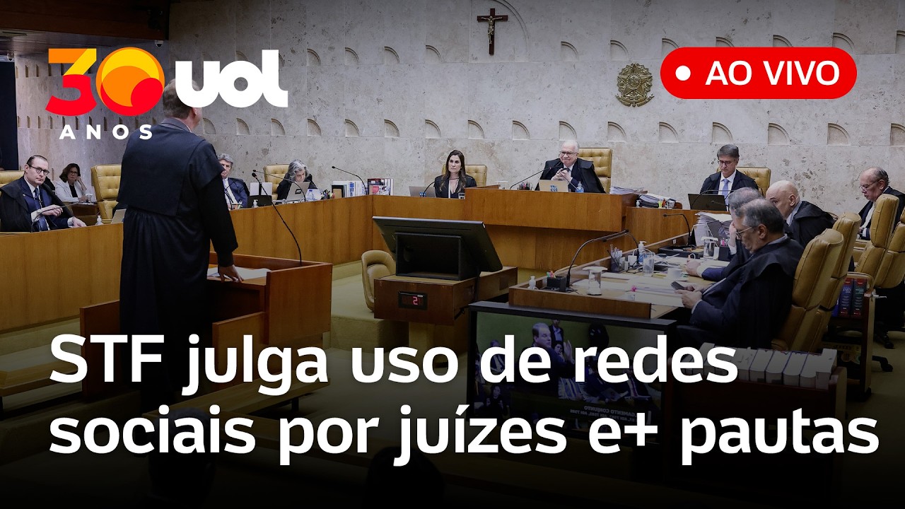 STF julga conduta de ministros da corte nas redes sociais na primeira sessão do ano; assista ao vivo