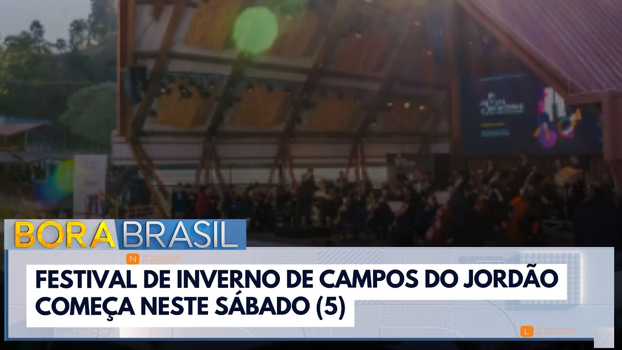 Festival de inverno de Campos do Jordão começa neste sábado 5