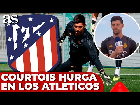 ¡OJO ATLÉTICOS! COURTOIS añade algo más a ESTAR en el LADO BUENO de la HISTORIA