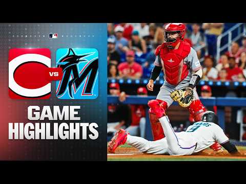 신시내티 레즈 vs 마이애미 말린스 경기 하이라이트 (4/9/26) | MLB 하이라이트