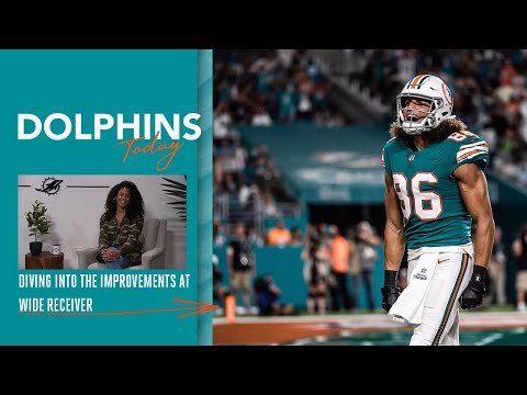 Diving Into the Improvements at Wide Receiver | Dolphins Today video clip