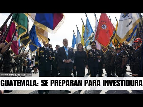 Fuerzas armadas de Guatemala se preparan para toma de posesión presidencial de Bernardo Arevalo