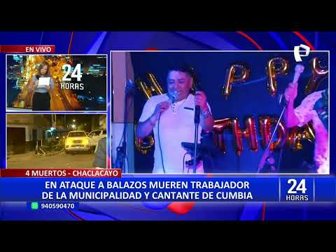 Chaclacayo: asesinan a balazos a cantante y sus tres amigos en plena vía pública