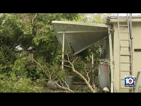 Possible tornado damages rural Miami-Dade home