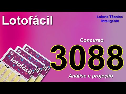 ANÁLISE E PROJEÇÃO PARA O CONCURSO 3088 DA LOTOFÁCIL