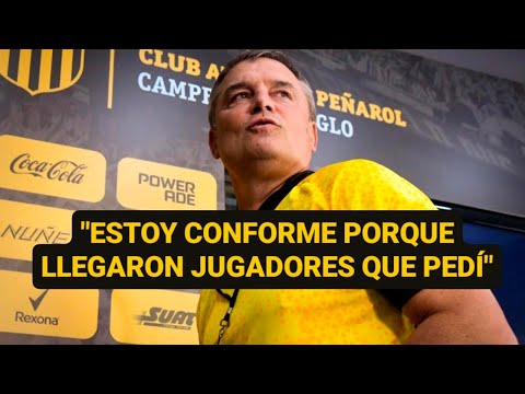 ?? Conferencia de prensa de Diego Aguirre - La Fiera se refirió al periodo de pases de Peñarol