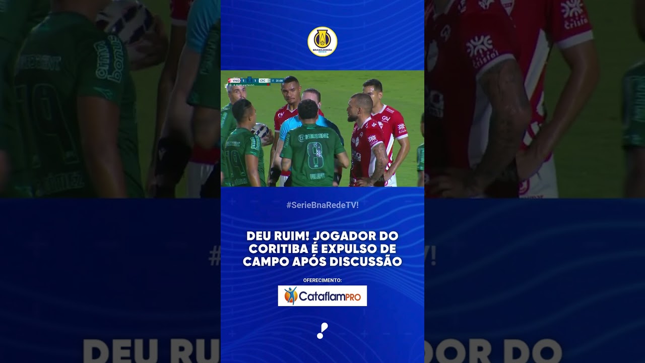 DEU RUIM Vila Nova 1 x 2 Coritiba   Série B 2025