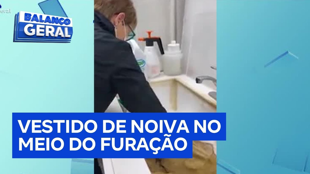 Vestido de noiva encontrado após furacão vira símbolo de esperança para família nos EUA