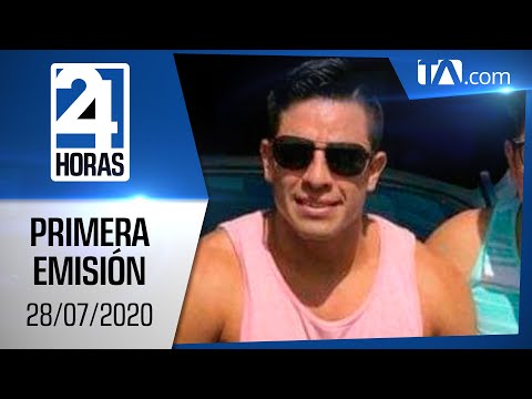 Noticias Ecuador: Noticiero 24 Horas 28/07/2020 (Primera Emisión)