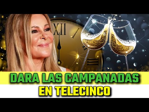 BOMBAZO de noticia; ANA OBREGÓN dará las CAMPANADAS en TELECINCO y así RECIBIR el NUEVO AÑO 2024