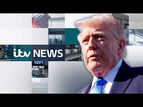 Watch ITV Evening News LIVE - Trump backs down bombing threats, claiming Iran talks 'constructive'