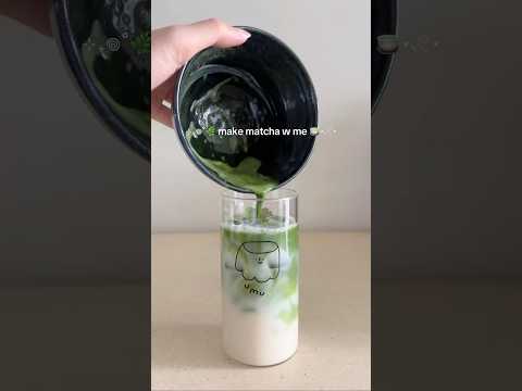 make matcha w me 🌿🍵