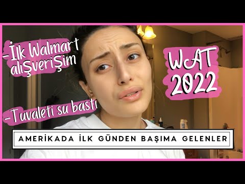 VLOG|| Amerika'da İlk Günüm👻