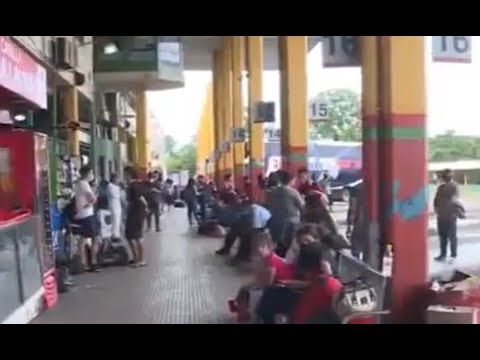 Terminal de Ómnibus de Asunción: Intenso movimiento de pasajeros