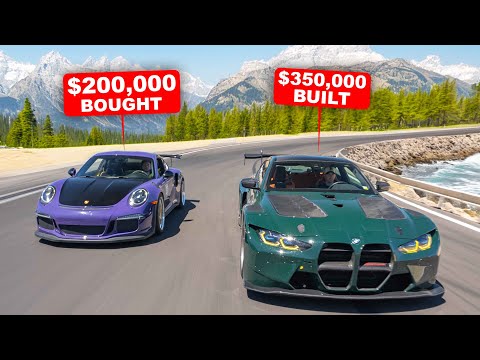 Ultimate Road Trip: M4 GT3 vs Porsche 911 GT3 RS Adventure