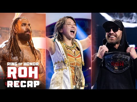 Undisputed Kingdom, Yuka Sakazaki, Gates of Agony, + more in action |
ROH TV 4/25/24