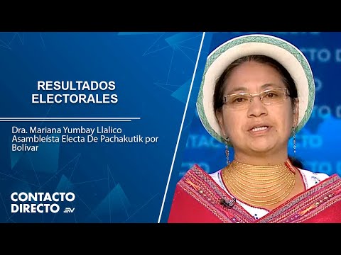 Contacto Directo con Mariana Yumbay, asambleísta electa de Pachakutik | 24/08/2023