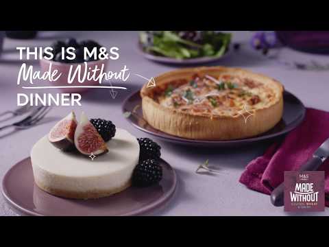 marksandspencer.com & Marks and Spencer Voucher Code video: M&S | Made Without Quiche Lorraine & New York Cheesecake