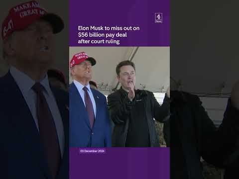 No $56bn pay deal for Musk says Judge