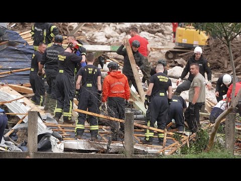 Rescue teams search for missing after floods, landslides kill at least 16 in Bosnia