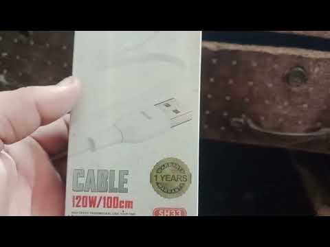 120W Charging Data Cable – Full Review & Speed Test 🔌⚡