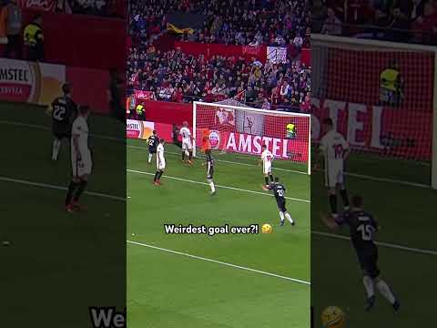 Is this the STRANGEST goal ever?!