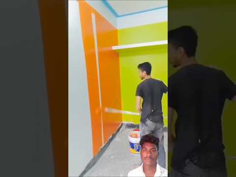 #wall #Plastic paint Berger#painting#construction#newvideo#trending #viral #shortvideo #hindisong