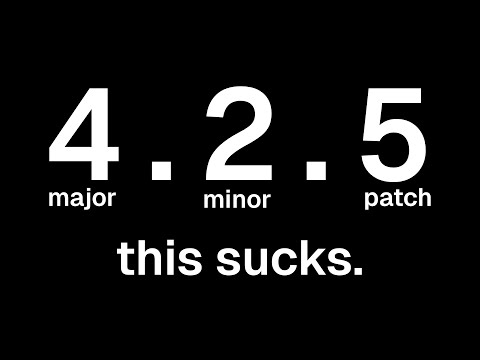 Semantic Versioning sucks - but we can fix it