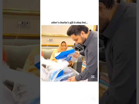 Haider gift hits different and cute 😘💞🫣#rajabfamily #editing