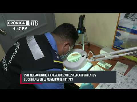 Inauguran laboratorio de criminalística en Tipitapa - Nicaragua