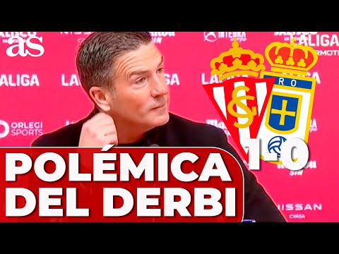 LUIS CARRIÓN, muy IRÓNICO con la POLÉMICA del SPORTING vs. OVIEDO en rueda de prensa