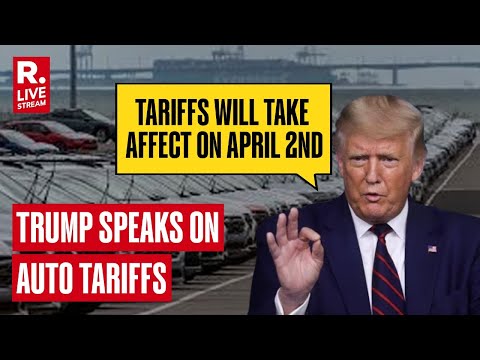 US President Donald Trump Speaks On His Plan On Auto Tariffs, War Plan Leak, Terrorism | Washington