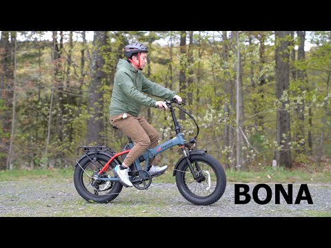 HiPEAK BONA Folding Fat-Tire Electric Bike Review