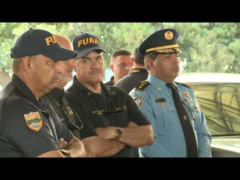 Gobernador refuerza la Unidad Forestal de Bomberos y Marítima de la Policía