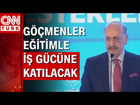 Çalışma Bakan Bilgin'den büyüme ve istihdam açıklaması