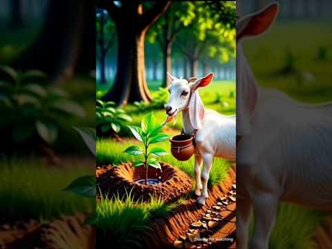 The Farmer and the Goat 🐐🌳 | Hindi Animation | Whispering Woods | Emotional Moral Story