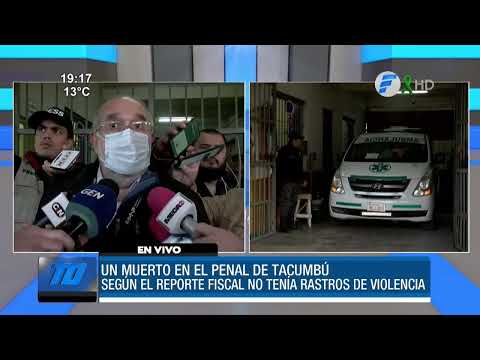 Confirman un recluso muerto en cárcel de Tacumbú
