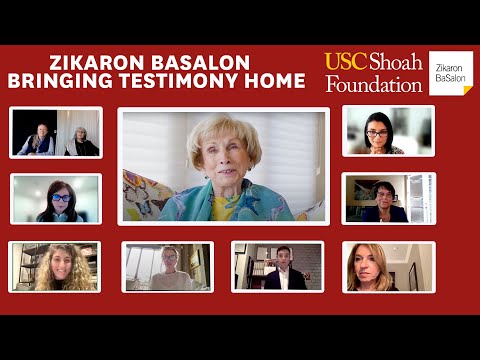 Zikaron BaSalon: Bringing Testimony Home | USC Shoah Foundation