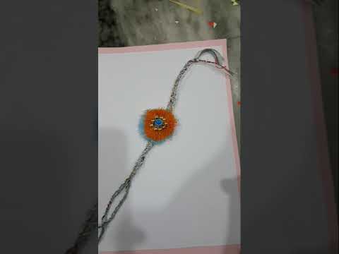 #hand made  rakhi  #shorts #viral #tranding
