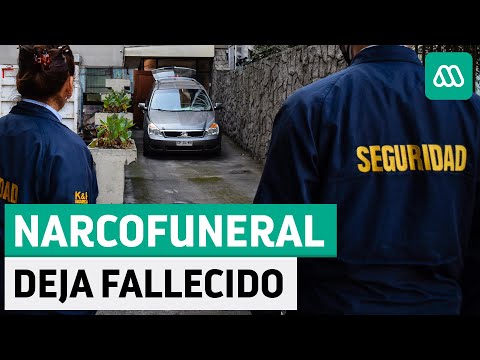 Narcofuneral en Chile deja a una persona muerta y un funcionario de la salud herido