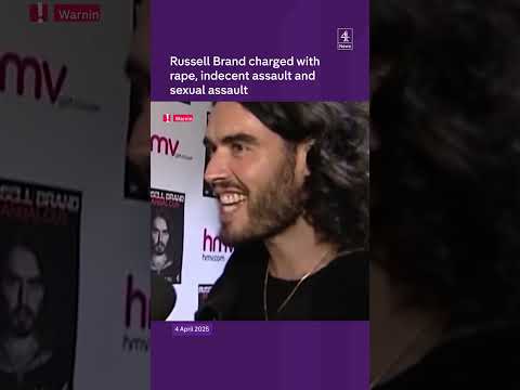 Russell Brand charged with rape