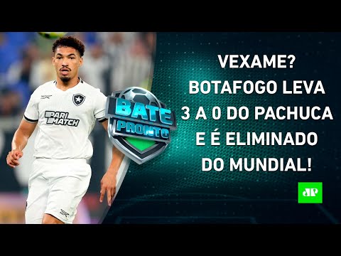 FOI VEXAME? Botafogo LEVA BAILE do Pachuca e é ELIMINADO do Mundial nas QUARTAS! | BATE-PRONTO