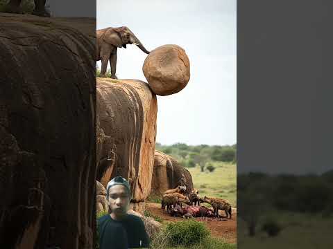 membalas dendam#elephant #serigala #youtube #trending #videos #ytshorts