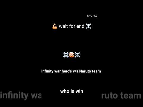 infinity war hero's vs Naruto team #shorts #ytshorts