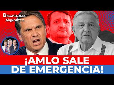 ¡AMLO DEJA SU ESCONDITE! Rompe el retiro para tratar de que EUA no intente llevarse a Andy