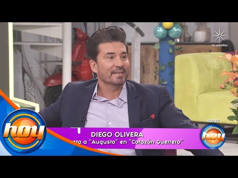 Diego Olivera señala por qué disfruta ser villano en Corazón Guerrero | Programa hoy