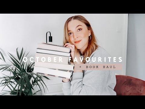 OCTOBER FAVOURITES + BOOK HAUL | I Covet Thee