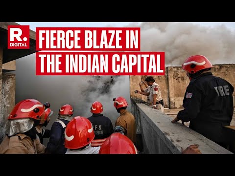 Fire Breaks Out In Delhi's Iconic Chandni Chowk; Over 60 Fire Engines Rushed | Key Details