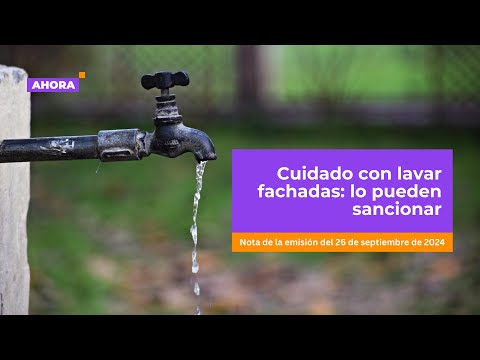 Alistan sanciones por desperdicio de agua en Bogotá | Medio Ambiente