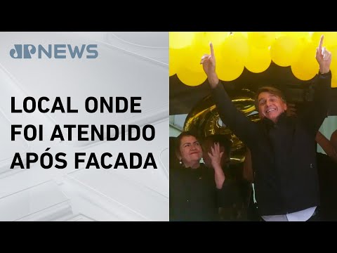 Bolsonaro diz que doará dinheiro de joias para Santa Casa de Juiz de Fora (MG)